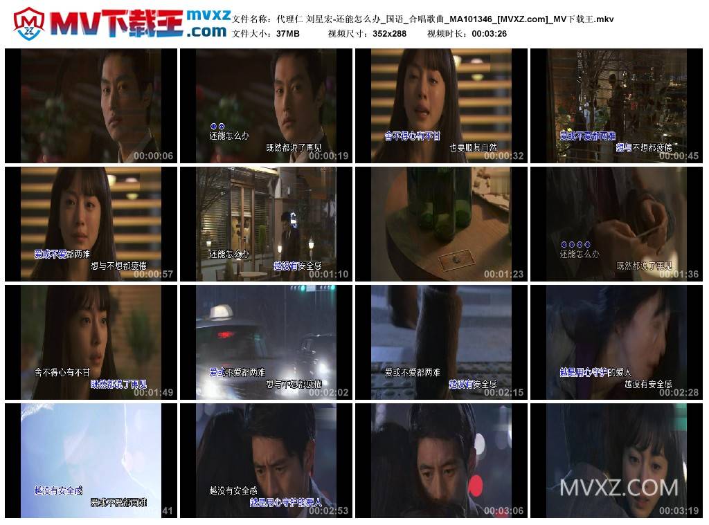 代理仁 刘星宏-还能怎么办_国语_合唱歌曲_MA101346